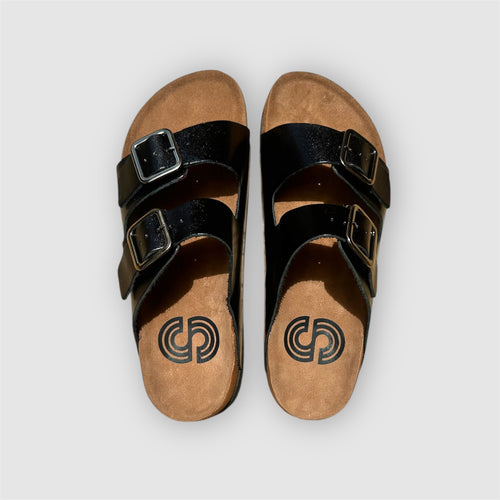 Sandalias color Azabache